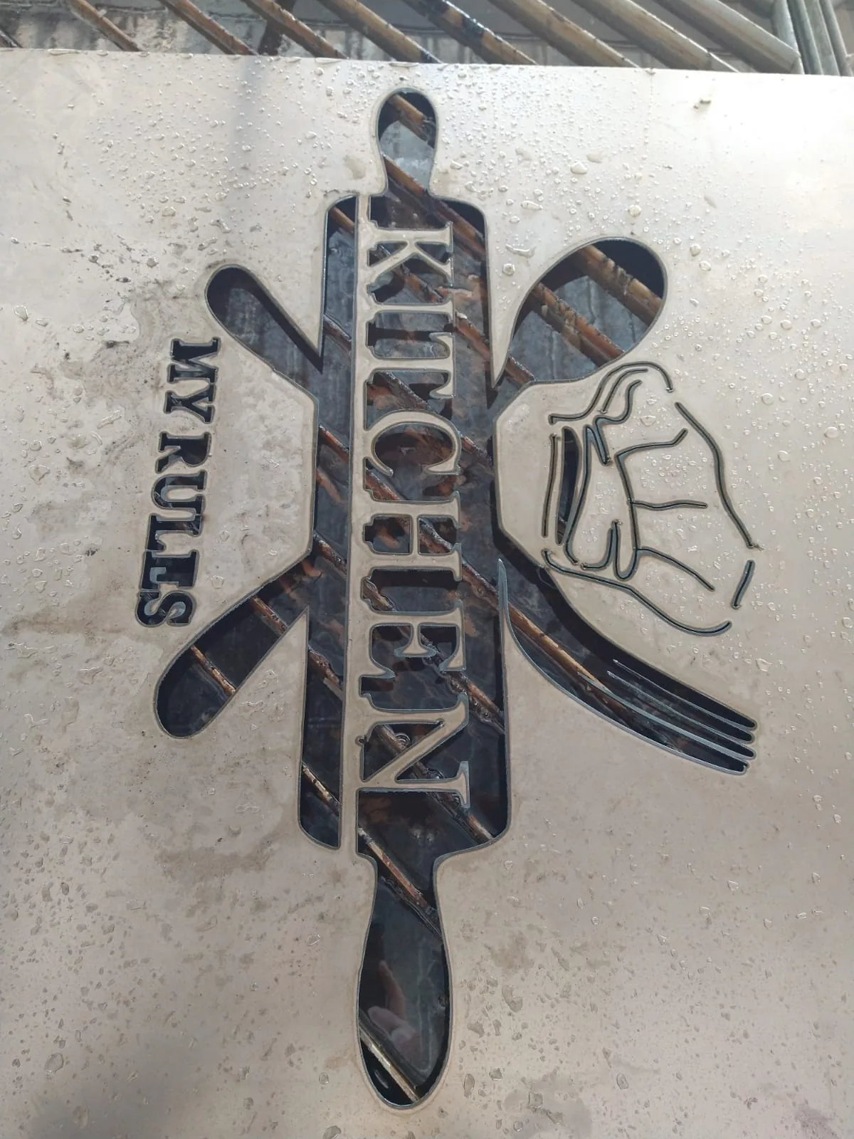 Logotipo para restaurante, taller de maquinados de ABP
