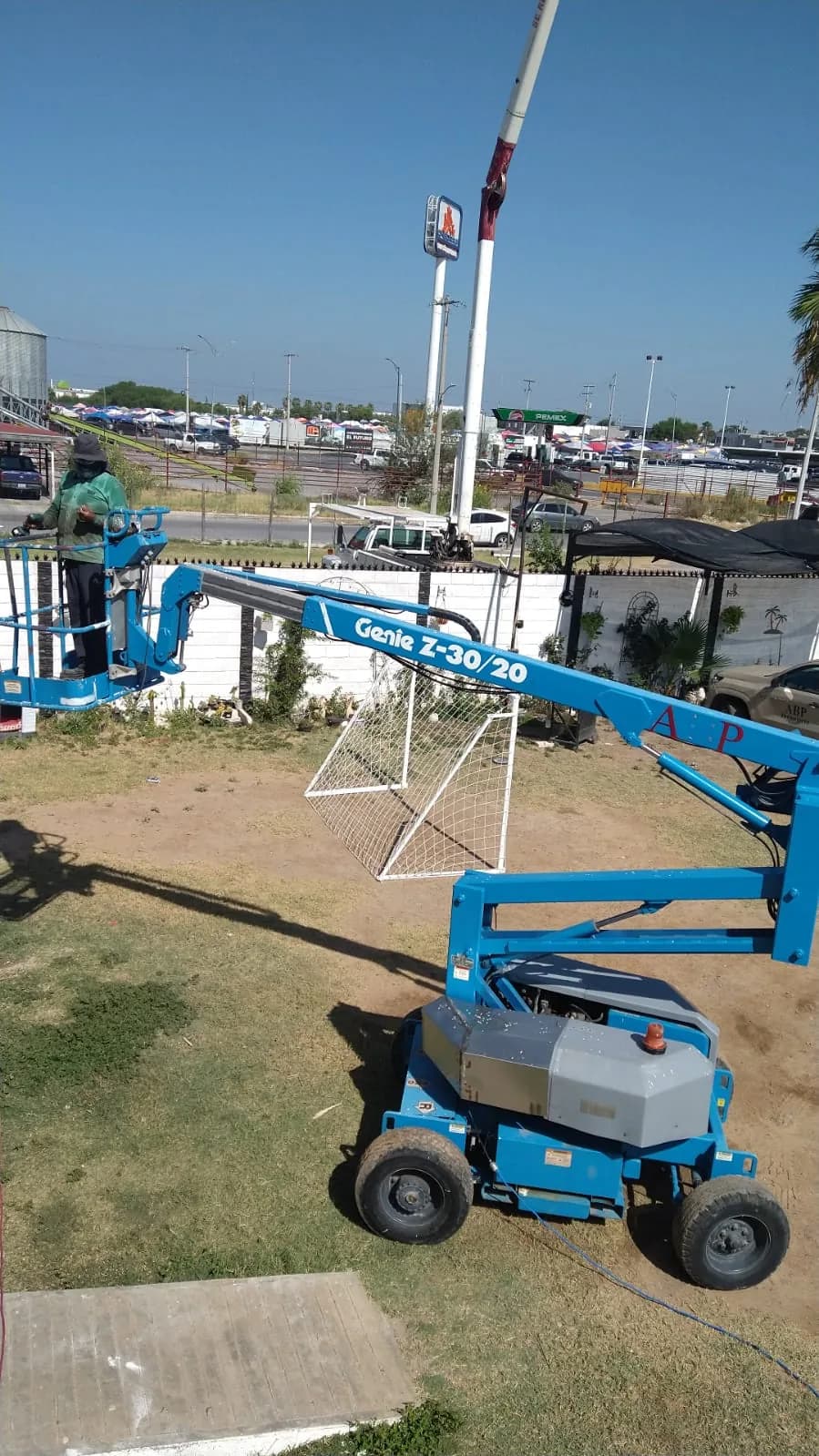 Brazos articulados de ABP en operación