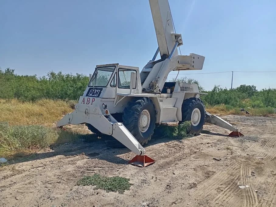 Grúa telescópica todo terreno de ABP en Nuevo Laredo