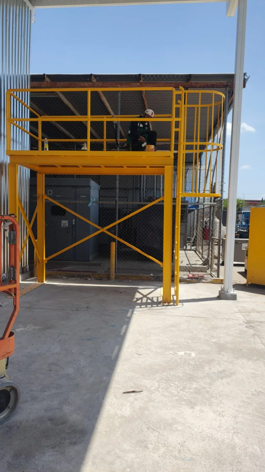 Plataforma de acceso para Rheem, taller de maquinados de ABP