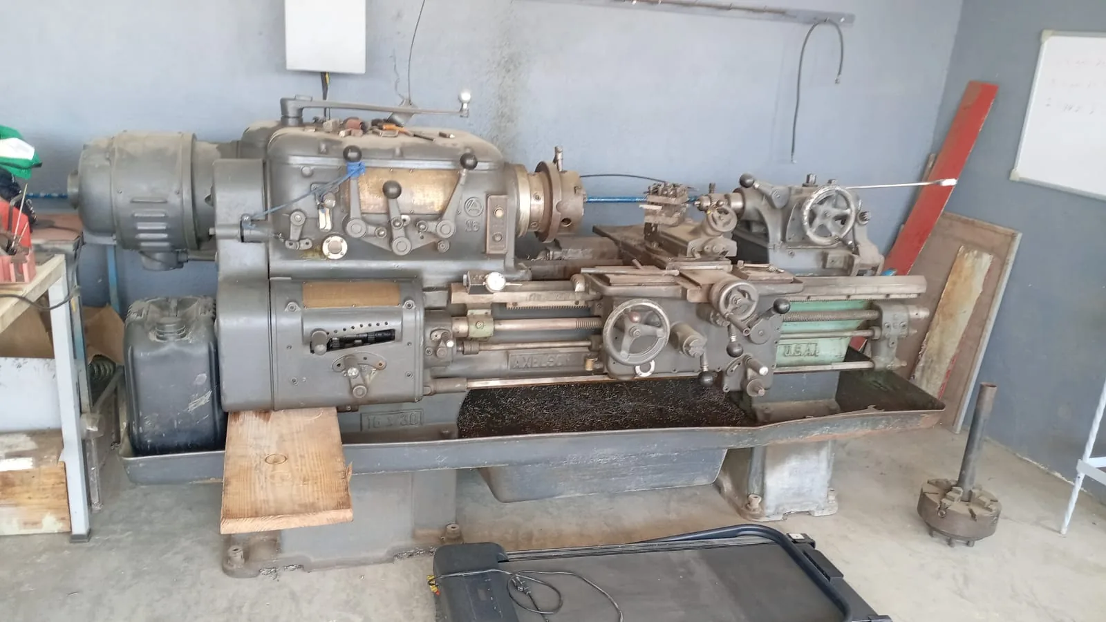 Torno del taller de ABP